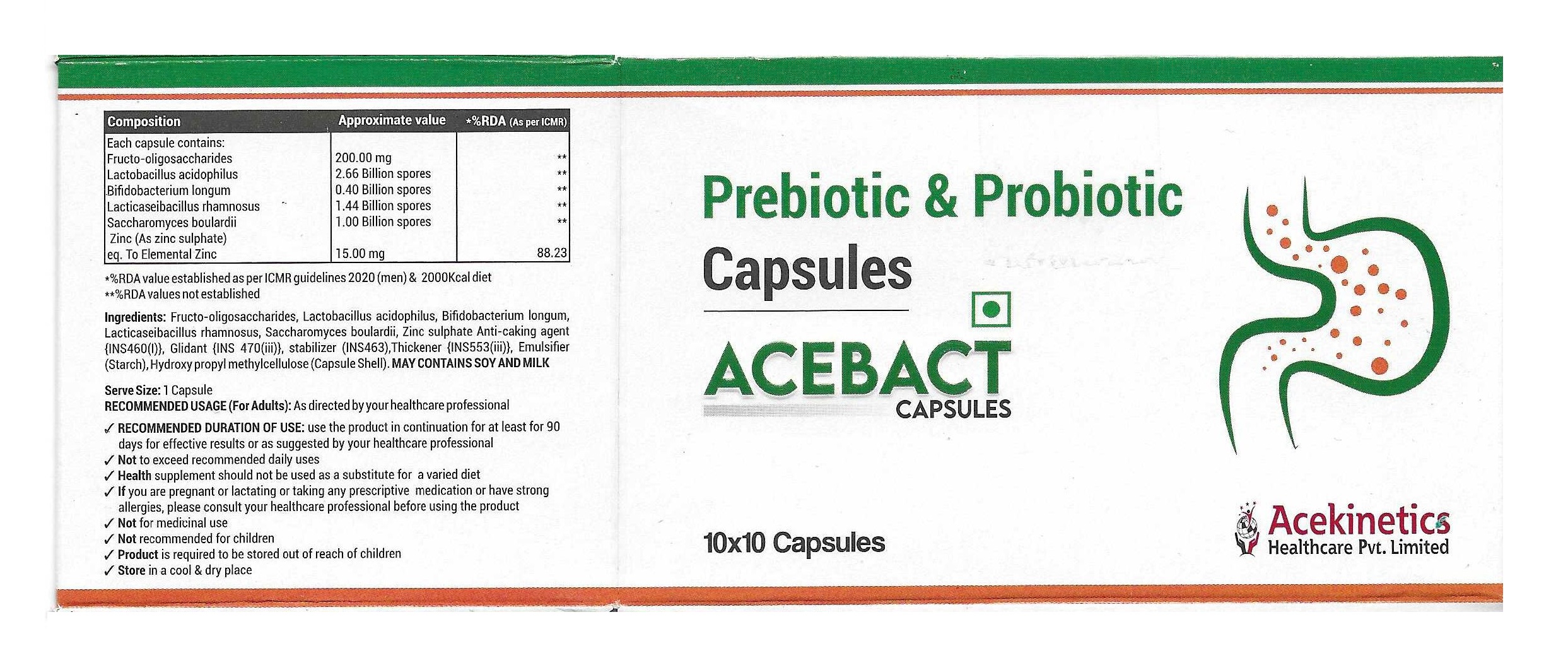 Pre&Pro Biotic Supplement